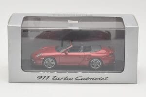 Porsche 911 997 Turbo Cabriolet Rot Minichamps 1:43 WAP0200130A Metall — Bild 4 von 4