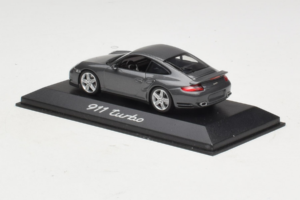 Porsche 911 997 Turbo Grey Metallic Minichamps 1:43 WAP02013116 Metall — Bild 3 von 4