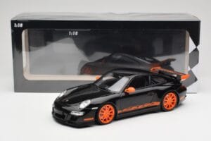 Porsche 911 997.1 GT3 RS Schwarz Minichamps 1:18 155062121 Metall — Bild 6 von 6