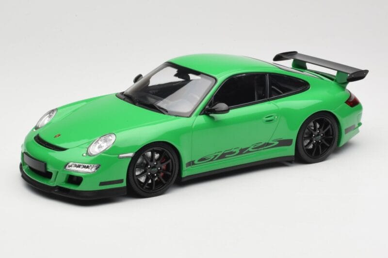 Porsche 911 997.1 GT3 RS Grün Minichamps 1:18 155062124 Metall