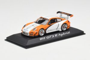 Porsche 911 GT3 R Hybrid 997.2 Presentation White Orange Minichamps 1:43 WAP0201170B Metall — Bild 2 von 4