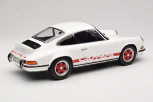 Porsche 911 Carrera RS 2.7 Grand Prix White With Red Norev 1:12 127514 Metall — Bild 2 von 6