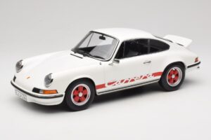 Porsche 911 Carrera RS 2.7 Grand Prix White With Red Norev 1:12 127514 Metall