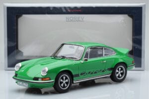 Porsche 911 Carrera RS 2.7 Grün Norev 1:18 187680 Metall — Bild 6 von 6