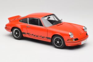 Porsche 911 Carrera RS 2.7 Orange & Schwarze Streifen AUTOart 1:18 78054 Metall — Bild 6 von 8