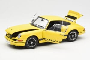 Porsche 911 Carrera RS 2.7 Gelb AUTOart 1:18 78053 Metall — Bild 2 von 8