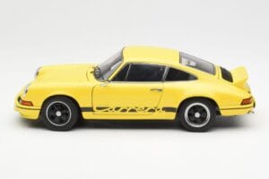 Porsche 911 Carrera RS 2.7 Gelb AUTOart 1:18 78053 Metall — Bild 4 von 8