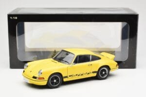 Porsche 911 Carrera RS 2.7 Gelb AUTOart 1:18 78053 Metall — Bild 8 von 8