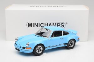 Porsche 911 Carrera RSR Blau & Schwarz Minichamps 1:18 107065021 Metall — Bild 6 von 6