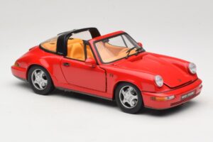 Porsche 911 Carrera Targa Rot Anson 1:18 3054 Metall — Bild 6 von 8