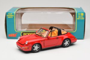 Porsche 911 Carrera Targa Rot Anson 1:18 3054 Metall — Bild 8 von 8