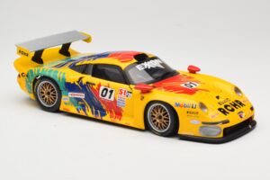 Porsche 911 GT1 #1 D. Rohr / R. Pilgrim / A. McNish 1997 UT Models 1:18 39724 Metall — Bild 6 von 8