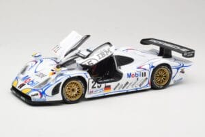 Porsche 911 GT1 #25 Porsche AG U. Alzen / J. Muller / B. Wollek 24 Hours of Le Mans 1998 Maisto 1:18 56052 Metall — Bild 2 von 8
