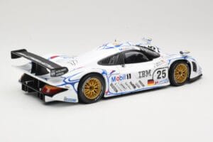 Porsche 911 GT1 #25 Porsche AG U. Alzen / J. Muller / B. Wollek 24 Hours of Le Mans 1998 Maisto 1:18 56052 Metall — Bild 3 von 8