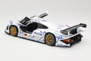 Porsche 911 GT1 #25 Porsche AG U. Alzen / J. Muller / B. Wollek 24 Hours of Le Mans 1998 Maisto 1:18 56052 Metall — Bild 5 von 8