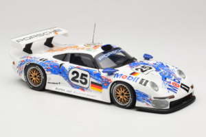 Porsche 911 GT1 #25 H. Stuck / T. Boutsen / B. Wollek 24 Hours of Le Mans 1996 UT Models 1:18 180966625 Metall — Bild 6 von 8
