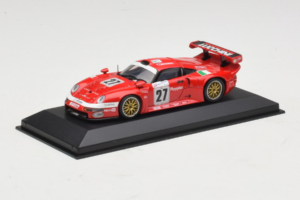 Porsche 911 GT1 #27 BMS Scuderia Italia 24 Hours of Le Mans 1997 Minichamps 1:43 430976627 Metall — Bild 2 von 4