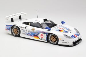 Porsche 911 GT1 #6 T. Boutsen / H-J. Stuck 1997 UT Models 1:18 39720 Metall — Bild 6 von 8