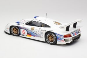 Porsche 911 GT1 #6 T. Boutsen / H-J. Stuck 1997 UT Models 1:18 39720 Metall — Bild 7 von 8
