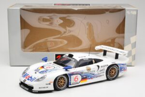 Porsche 911 GT1 #6 T. Boutsen / H-J. Stuck 1997 UT Models 1:18 39720 Metall — Bild 8 von 8