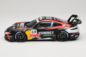 Porsche 911 GT3 Cup 992 #69 K. Rovanpera Zolder GP 2024 IXO 1:18 18RMC226 Metall — Bild 3 von 6