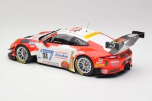 Porsche 911 GT3 R #31 Frikadelli Racing N. Siedler / M. Seefried 24 Hours Nürburgring 2018 Minichamps 1:18 153186931 Metall — Bild 5 von 6