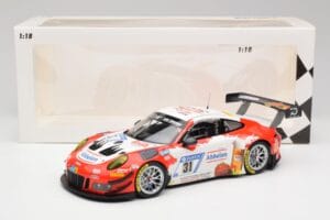 Porsche 911 GT3 R #31 Frikadelli Racing N. Siedler / M. Seefried 24 Hours Nürburgring 2018 Minichamps 1:18 153186931 Metall — Bild 6 von 6