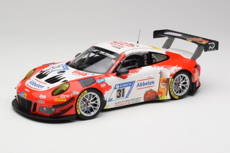Porsche 911 GT3 R #31 Frikadelli Racing N. Siedler / M. Seefried 24 Hours Nürburgring 2018 Minichamps 1:18 153186931 Metall