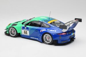 Porsche 911 GT3 R #44 Falken Motorsport W. Henzler / P. Dumbreck NBR 2016 Minichamps 1:18 155166044 Metall — Bild 5 von 6
