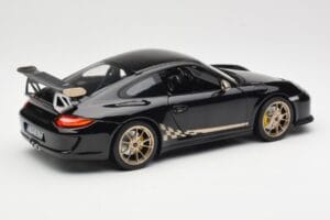 Porsche 911 997 GT3 RS Schwarz Norev 1:18 187563 Metall — Bild 3 von 8