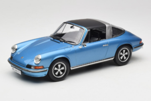 Porsche 911 S Targa Blue Metallic Norev 1:18 187646 Metall — Bild 2 von 8