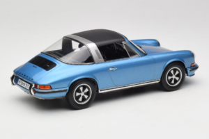 Porsche 911 S Targa Blue Metallic Norev 1:18 187646 Metall — Bild 3 von 8