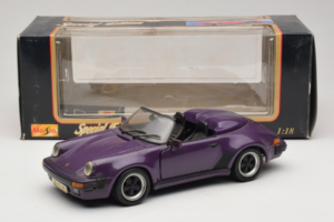 Porsche 911 3.2 Speedster Lila Maisto 1:18 50248 Metall — Bild 8 von 8