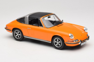 Porsche 911 T Targa Orange Norev 1:18 187220 Metall — Bild 6 von 8