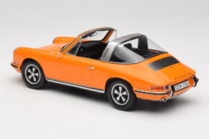 Porsche 911 T Targa Orange Norev 1:18 187220 Metall — Bild 7 von 8