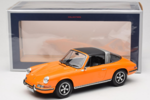 Porsche 911 T Targa Orange Norev 1:18 187220 Metall — Bild 8 von 8
