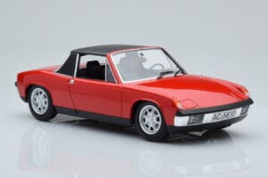 Porsche 914 1.7 Bahia Rot Norev 1:18 187690 Metall — Bild 4 von 7