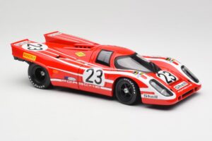 Porsche 917K #23 R. Attwood / H. Herrmann 24 Hours of Le Mans Winner 1970 Norev 1:18 187586 Metall — Bild 4 von 6