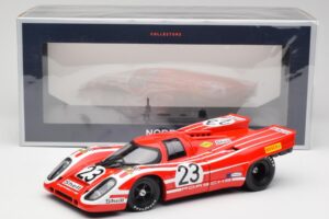 Porsche 917K #23 R. Attwood / H. Herrmann 24 Hours of Le Mans Winner 1970 Norev 1:18 187586 Metall — Bild 6 von 6