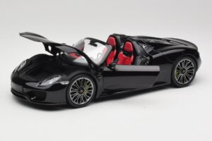 Porsche 918 Spyder Basalt Schwarz Metallic Minichamps 1:18 110062431 Metall — Bild 2 von 8