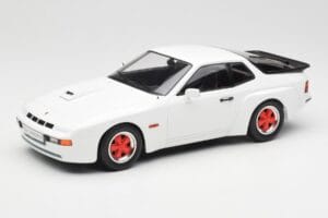 Porsche 924 Carrera GT Weiß & Rote Felgen MCG 1:18 MCG18303 Metall