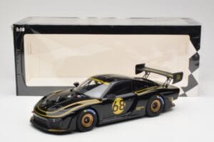 Porsche 935/19 Schwarz mit Goldenen Streifen Minichamps 1:18 155067568 Metall — Bild 6 von 6