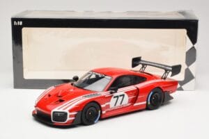 Porsche 935/19 Rot mit Weißen Streifen Minichamps 1:18 155067577 Metall — Bild 6 von 6