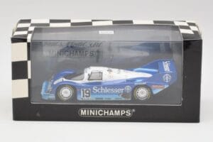 Porsche 956 #1 Brun S. Bellof / T. Boutsen Hockenheim 1985 Minichamps 1:43 430856699 Metall — Bild 4 von 4