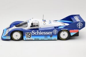 Porsche 956K Group C #19 Brun Motorsport Schiesser S. Bellof / T. Boutsen 1000km Hockenheim 1985 Minichamps 1:18 155856619 Me — Bild 3 von 6