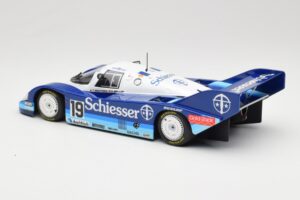 Porsche 956K Group C #19 Brun Motorsport Schiesser S. Bellof / T. Boutsen 1000km Hockenheim 1985 Minichamps 1:18 155856619 Me — Bild 5 von 6