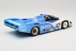 Porsche 956L #47 Hugo Boss V. Merl / H. Grohs / A. Plankenhorn 24 Hours of Le Mans 1984 Minichamps 1:18 183846947 Metall — Bild 3 von 8