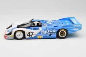 Porsche 956L #47 Hugo Boss V. Merl / H. Grohs / A. Plankenhorn 24 Hours of Le Mans 1984 Minichamps 1:18 183846947 Metall — Bild 4 von 8