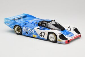 Porsche 956L #47 Hugo Boss V. Merl / H. Grohs / A. Plankenhorn 24 Hours of Le Mans 1984 Minichamps 1:18 183846947 Metall — Bild 6 von 8
