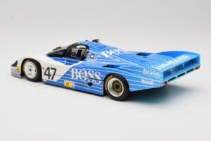 Porsche 956L #47 Hugo Boss V. Merl / H. Grohs / A. Plankenhorn 24 Hours of Le Mans 1984 Minichamps 1:18 183846947 Metall — Bild 7 von 8
